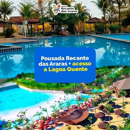 Pousada Recanto Das Araras "Com Acesso Ao Lagoa Quente" Калдас-Новас Экстерьер фото